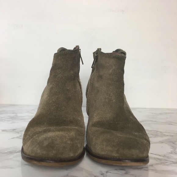 Madewell Billie Suede Heeled Ankle Boots - Picture 8 of 8